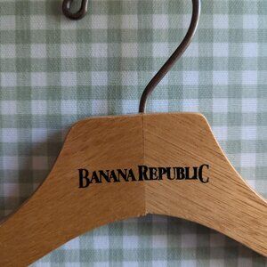 vintage Banana Republic clothes hanger